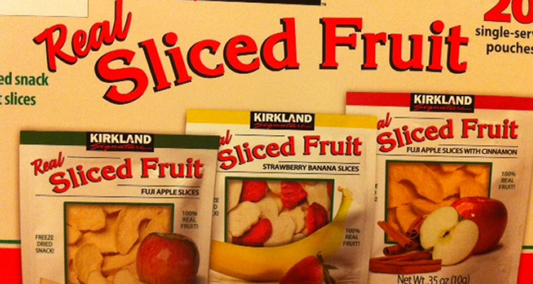Kirkland Real Sliced Fruit