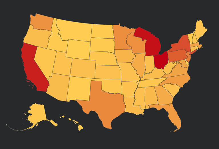 highest child support in america