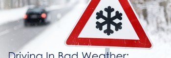 Drive into bad weather