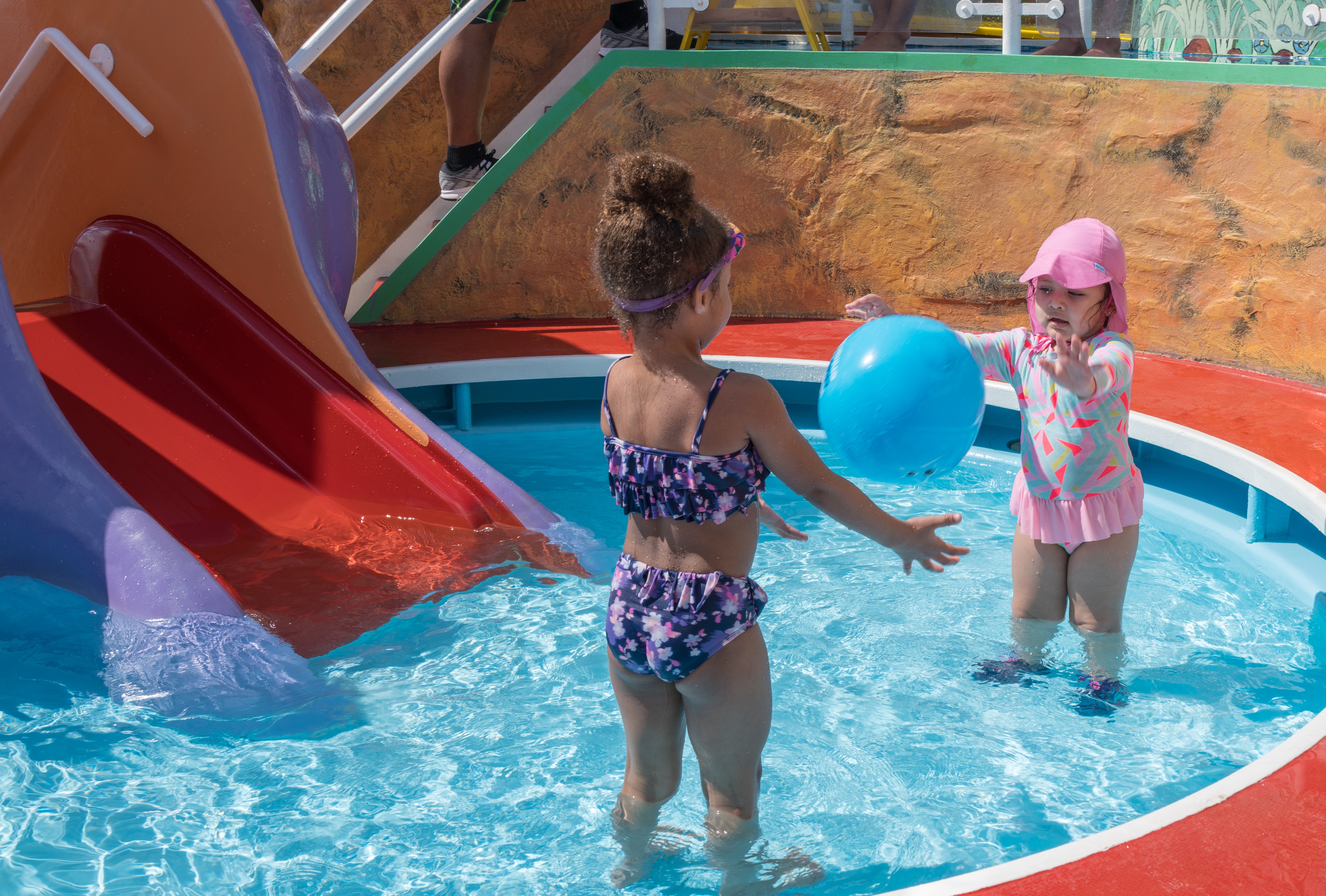 Babies in Kiddy Pool