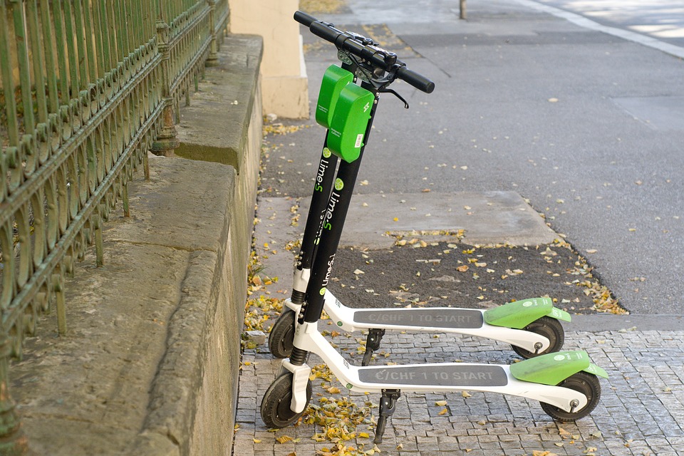 Lime Electric Scooters