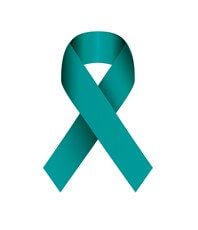 teal sexual assault awareness month ribbon