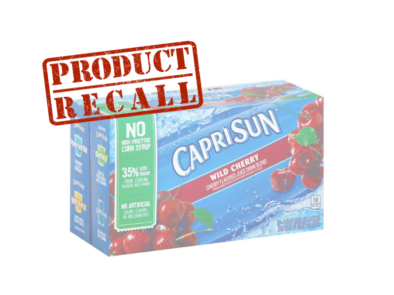 Capri Sun recall: Pouches possibly contaminated with cleaning solution