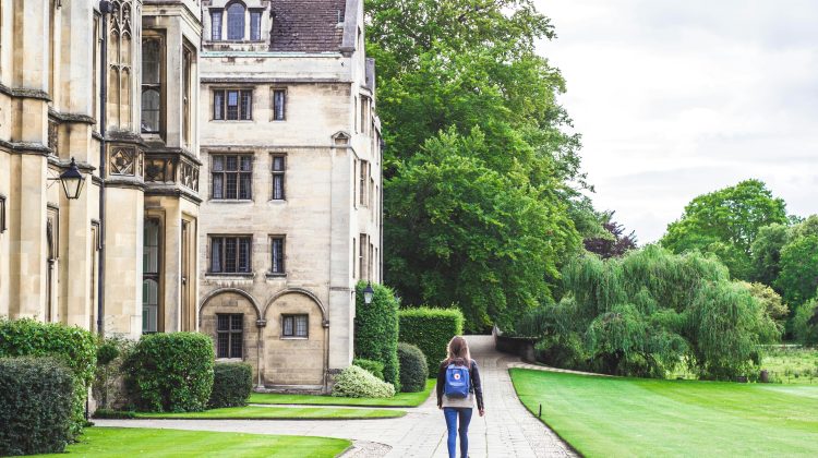 Girl at her dream college after considering campus safety